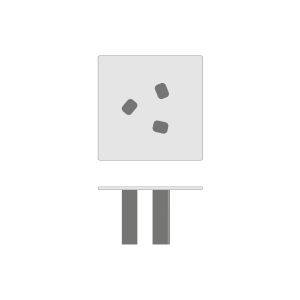DINING TABLE SQUARE 140x140